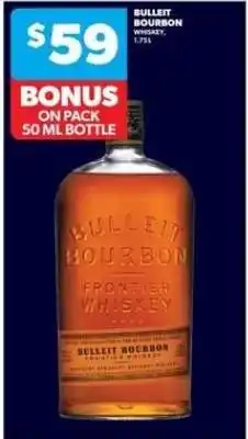 Real Canadian Liquorstore Bulleit Bourbon offer