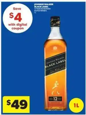 Real Canadian Liquorstore Johnnie Walker Black Label offer