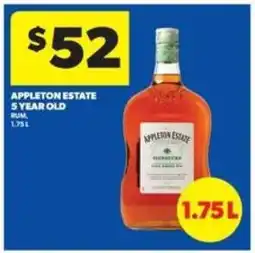 Real Canadian Liquorstore Appleton Estate 5 Year Old offer