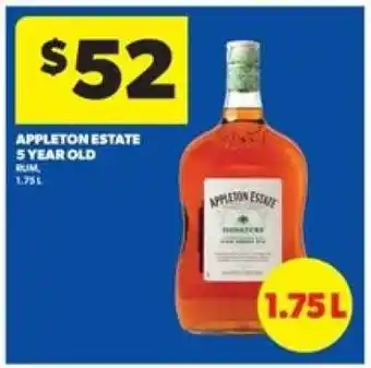 Real Canadian Liquorstore Appleton Estate 5 Year Old offer
