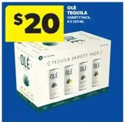 Real Canadian Liquorstore OLÉ Tequila Variety Pack offer