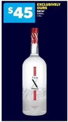 Real Canadian Liquorstore DECA Vodka offer