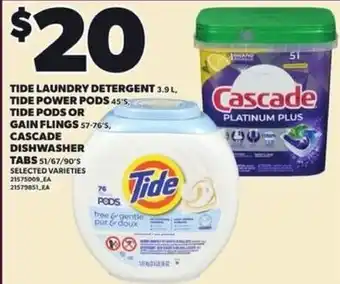 Loblaws Tide laundry detergent offer