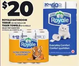 Loblaws Royale bathroom tissue offer