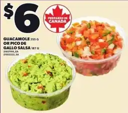 Loblaws Guacamole or Pico de Gallo Salsa offer