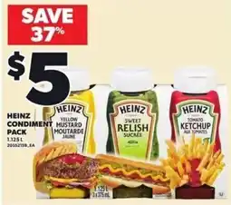 Loblaws Heinz condiment pack offer
