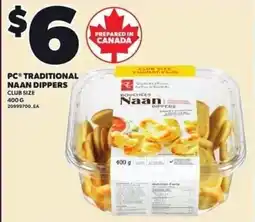 Loblaws PC traditional naan dippers offer