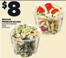 Loblaws Medium premium salads offer