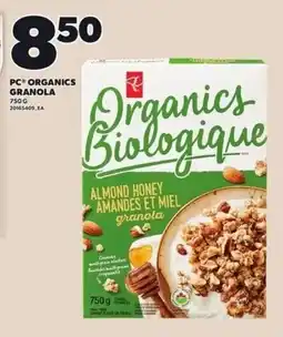 Loblaws PC Organics granola offer