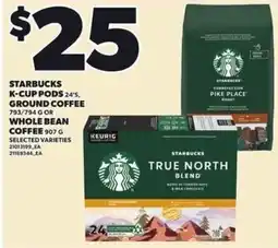 Loblaws Starbucks k-cup pods 24's offer