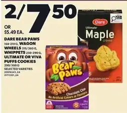 Loblaws Dare Bear Paws offer