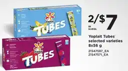 Loblaws Yoplait Tubes offer