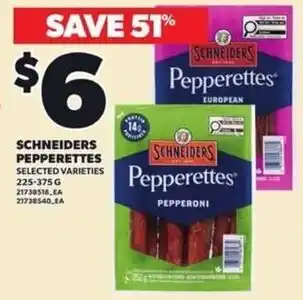 Schneiders pepperettes