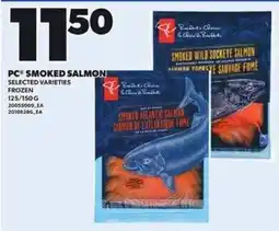 Loblaws PC smoked salmon offer