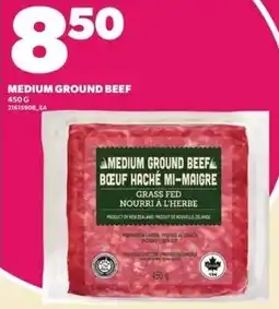 Loblaws Medium ground beef offer