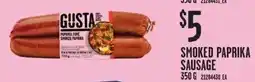 Loblaws Gusta smoked paprika sausage offer