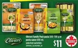Loblaws Olivieri Family Pack pasta offer