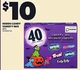 Loblaws Nerds candy variety mix offer