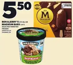 Loblaws Ben & Jerry's half baked offer