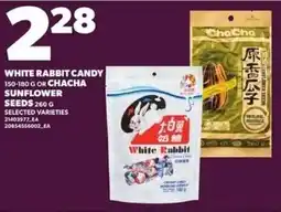 Loblaws White rabbit candy offer