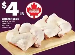 Loblaws Canadian Poultry chicken legs offer