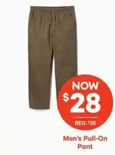 Loblaws Men's Pull-On Pant offer
