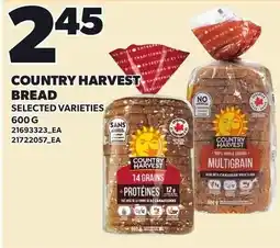 Loblaws Country Harvest bread offer