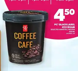 Loblaws PC black label ice cream offer