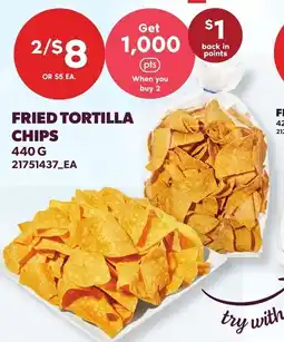 Loblaws Fried tortilla chips offer