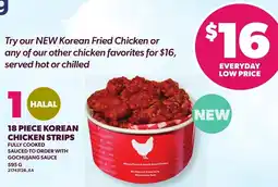 Loblaws Korean Fried Chicken offer