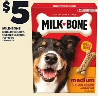 Milk bone dog biscuits