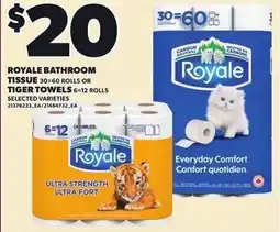 Loblaws Royale bathroom tissue offer
