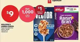 Loblaws Kellogg's jumbo cereal offer
