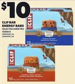 Loblaws Clif bar energy bars selected varieties offer