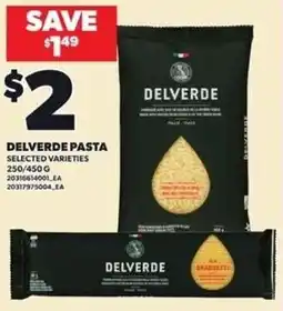 Loblaws Delverde pasta offer