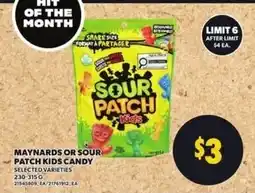 Loblaws Maynards or Sour Patch Kids candy offer
