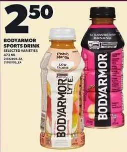 Loblaws Bodyarmor sports drink offer