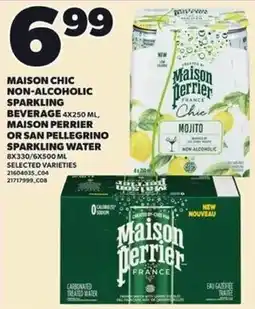 Loblaws Maison Perrier sparkling water mojito offer