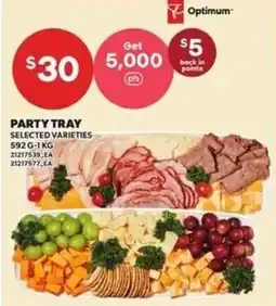Loblaws Optimum party tray offer
