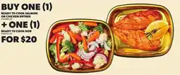 Loblaws Ready to cook salmon or chicken entree offer