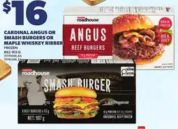 Loblaws Cardinal roadhouse angus beef burgers offer