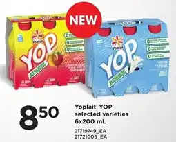 Loblaws Yoplait YOP selected varieties offer