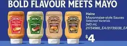 Loblaws Heinz mayonnaise-style sauces selected varieties offer