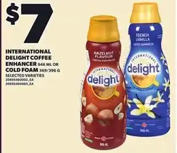 Loblaws International delight coffee enhancer offer