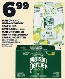 Loblaws Maison Perrier sparkling water mojito offer