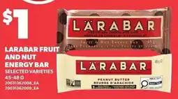 Loblaws Larabar fruit and nut energy bar offer