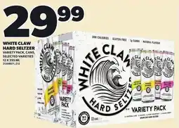 Loblaws White Claw hard seltzer variety pack offer
