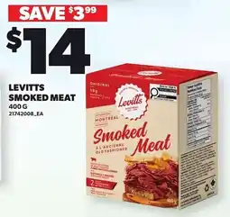 Loblaws Levitts smoked meat offer