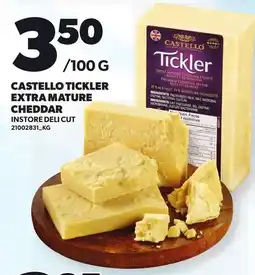 Loblaws Castello tickler extra mature cheddar offer