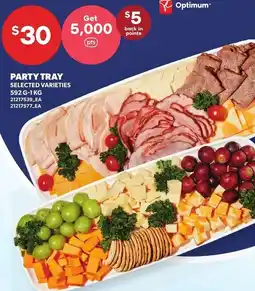 Loblaws Optimum party tray offer